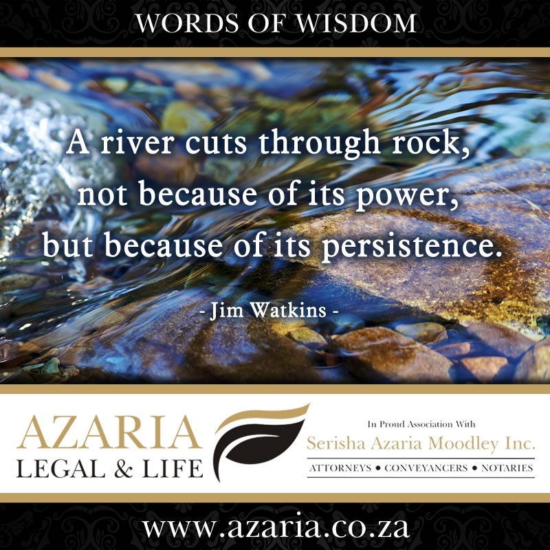 A river cuts through rock